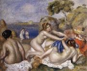 Pierre Renoir Three Bathers with a Crab Spain oil painting artist